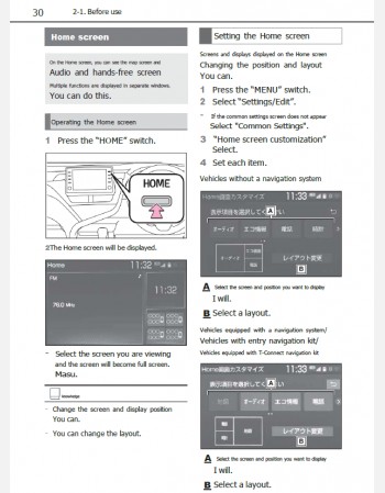 toyota camry 2022-2023 navigation- infotainment manual